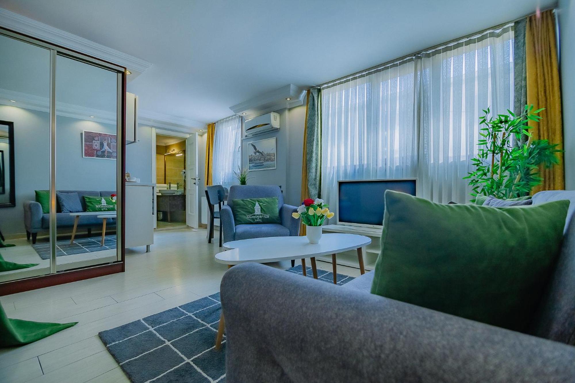 Galataport Flat Company Aparthotel Istanbul Bagian luar foto